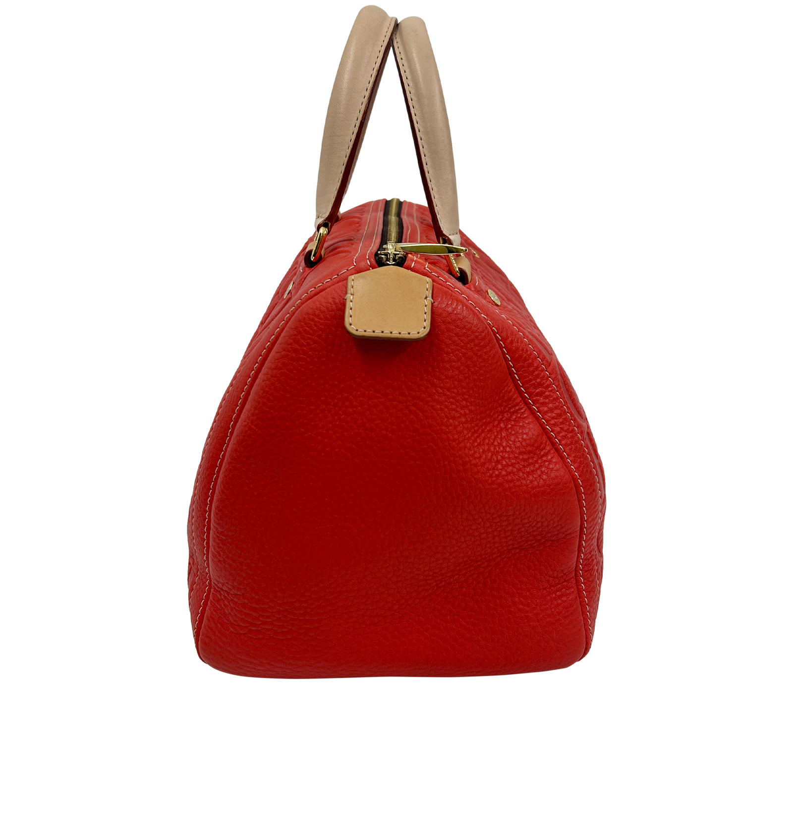 Andy7, 390&euro;, Bolso, Rojo, Animal - Piel, Vista lateral